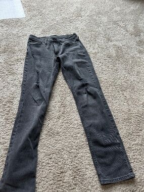 Mens Distressed Levi's 511 Jeans